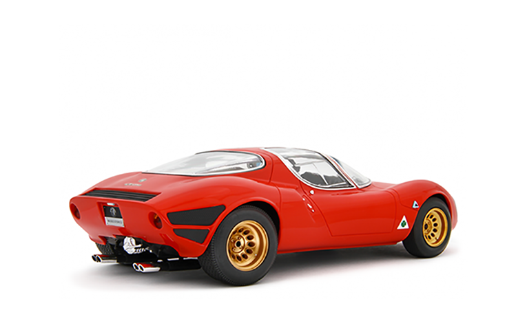 1:12 1/12 Alfa Romeo 33 Stradale Museum Version 1967 red