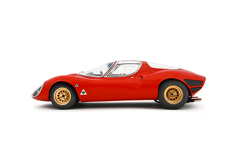 1:12 1/12 Alfa Romeo 33 Stradale Museum Version 1967 red Laudoracing-Models