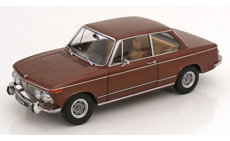 1:12 1/12 BMW E10 2002 ti Diana 1971 1975 smeđi KK-Scale