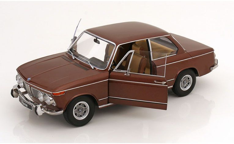 1:12 1/12 BMW E10 2002 ti Diana 1971 1975 smeđi KK-Scale