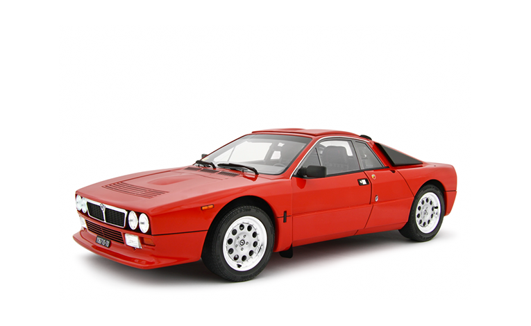 1:12 1/12 Lancia Reli 037 Stradale 1982 1983 crveni Laudoracing-Models