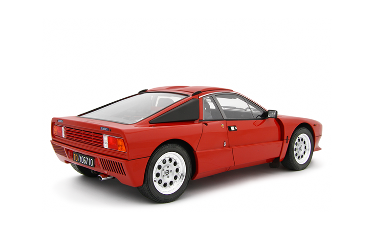 1:12 1/12 Lancia Reli 037 Stradale 1982 1983 crveni Laudoracing-Models
