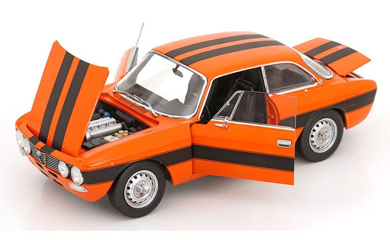 1:18 1/18 Alfa Romeo 2000 GTV 1973 film Fast and Furious 10 Fast X 2023 orange black Norev