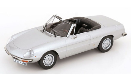 1:18 1/18 Alfa Romeo 2000 Spider Veloce 1973 1982 srebreni Norev