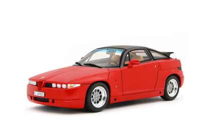 1:18 1/18 Alfa Romeo ES-30 SZ Sprint Zagato 1989 1991 crveni Laudoracing-Models