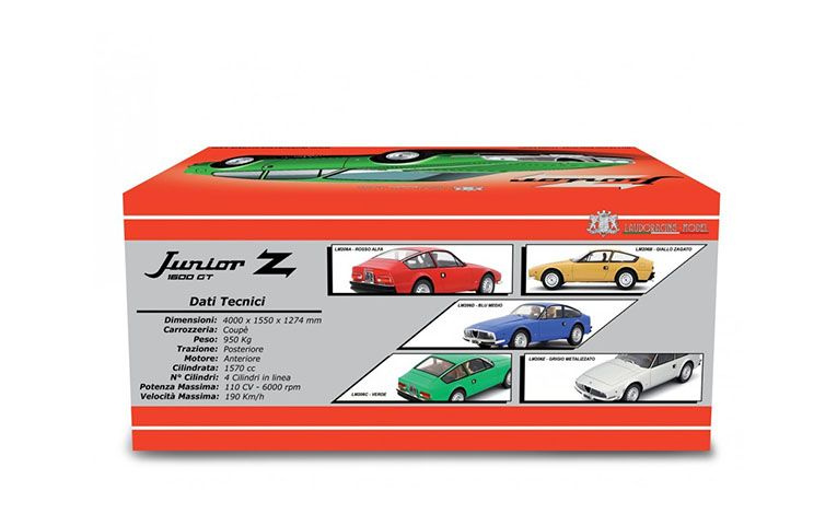 1:18 1/18 Alfa Romeo Giulia GT 1600 Junior Zagato 1972 1975 red Laudoracing-Models