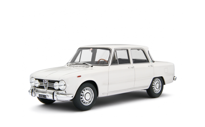 1:18 1/18 Alfa Romeo Giulia Super 1969 1970 white Laudoracing-Models