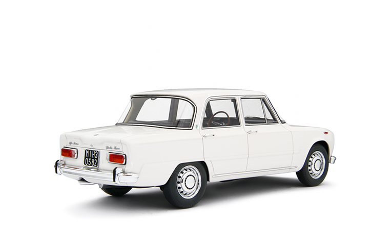 1:18 1/18 Alfa Romeo Giulia Super 1969 1970 white Laudoracing-Models