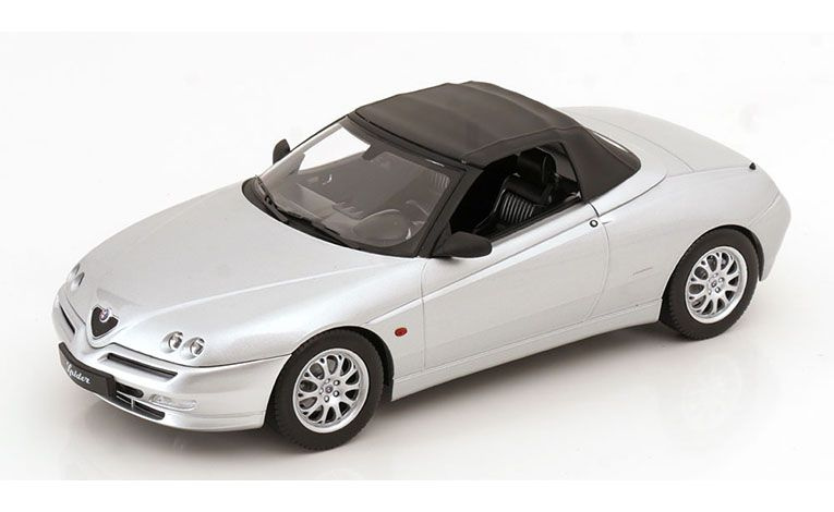 1:18 1/18 Alfa Romeo Spider 916 Roadster 1999 2003 silver Norev