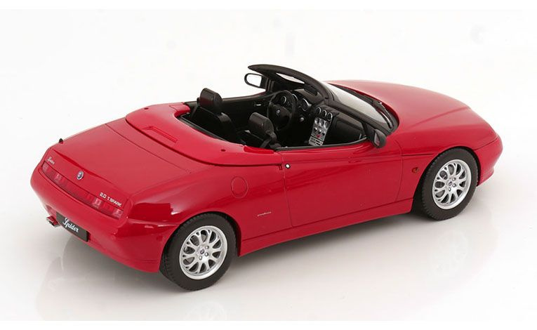 1:18 1/18 Alfa Romeo Spider 916 Dvosjed 1999 2003 crveni Norev