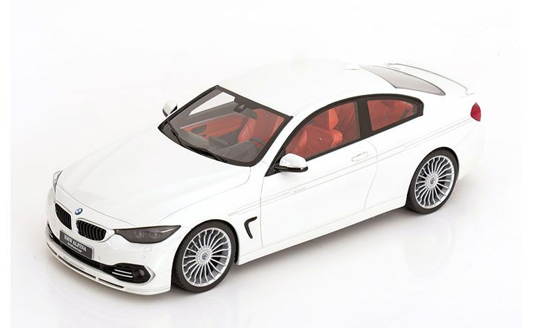 1:18 1/18 BMW Alpina B4 F32 Series 4 S Bi-Turbo Coupe 2017 2022 white GT-Spirit
