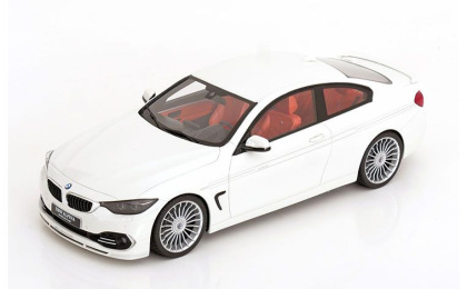 1:18 1/18 BMW Alpina B4 F32 Series 4 S Bi-Turbo Coupe 2017 2022 white GT-Spirit