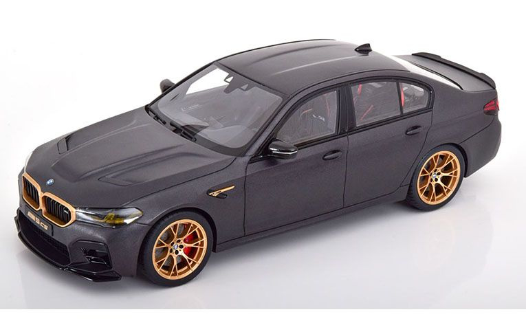 1:18 1/18 BMW F90 M5 CS Series 5 2021 2022 matte grey GT-Spirit