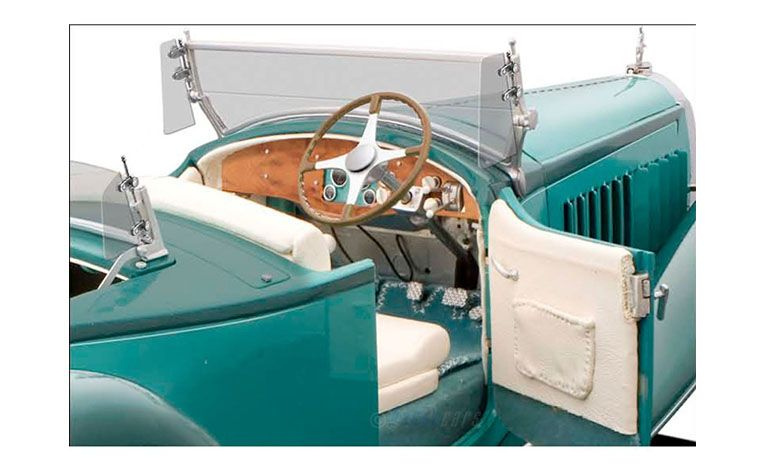 1:18 1/18 Bugatti Royale Esders Kabriolet 1932 tirkizni Bauer Exclusive