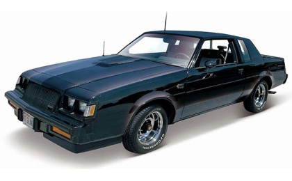1:18 1/18 Buick Regal Grand National 1987 black Maisto