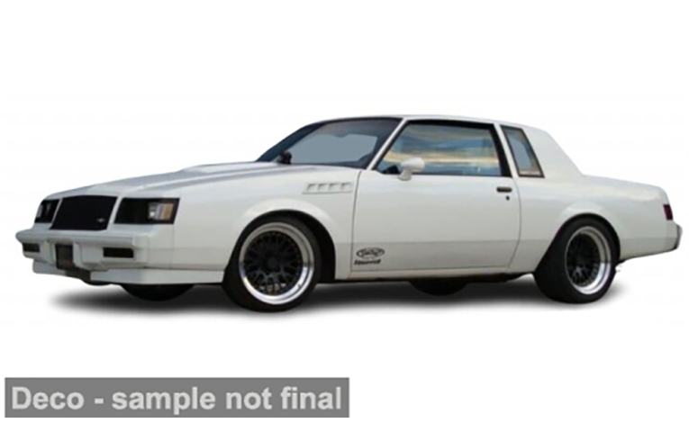 1:18 1/18 Buick Regal Grand National 1987 white Maisto