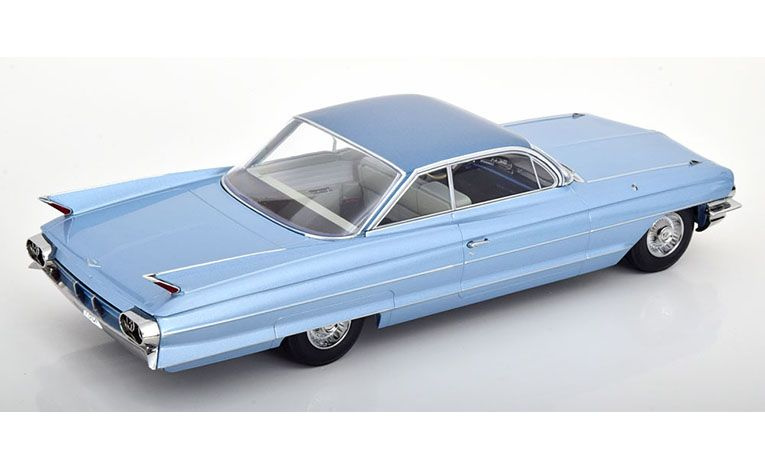 1:18 1/18 Cadillac DeVille Series 62 Coupe 1961 1964 light blue KK-Scale
