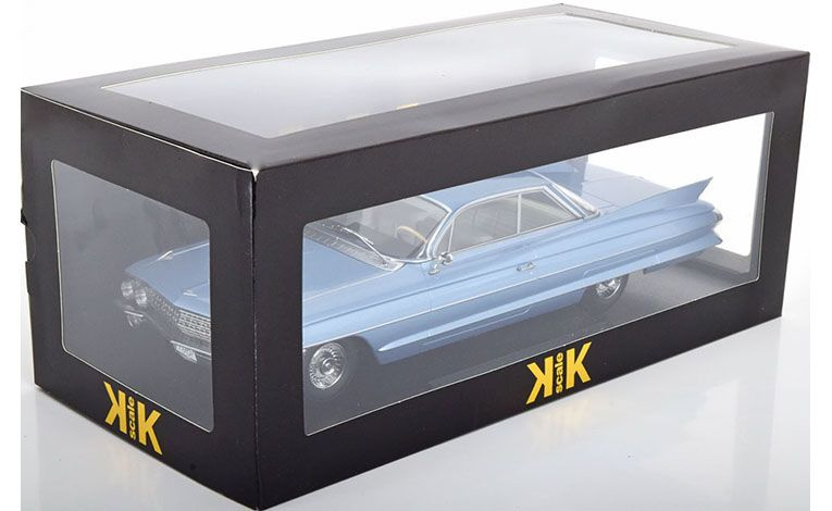 1:18 1/18 Cadillac DeVille Series 62 Coupe 1961 1964 light blue KK-Scale