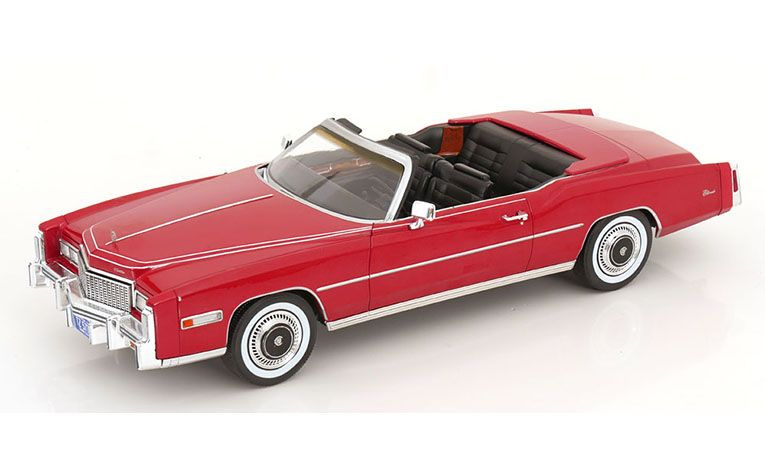 1:18 1/18 Cadillac Eldorado Cabriolet 1976 red Model Car Group MCG