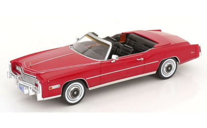 1:18 1/18 Cadillac Eldorado Cabriolet 1976 red Model Car Group MCG