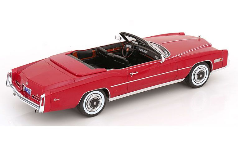 1:18 1/18 Cadillac Eldorado Cabriolet 1976 red Model Car Group MCG