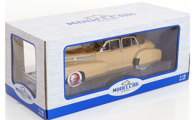 1:18 1/18 Cadillac Fleetwood 60 Sixty Special 1941 beige dark brown Model Car Group MCG