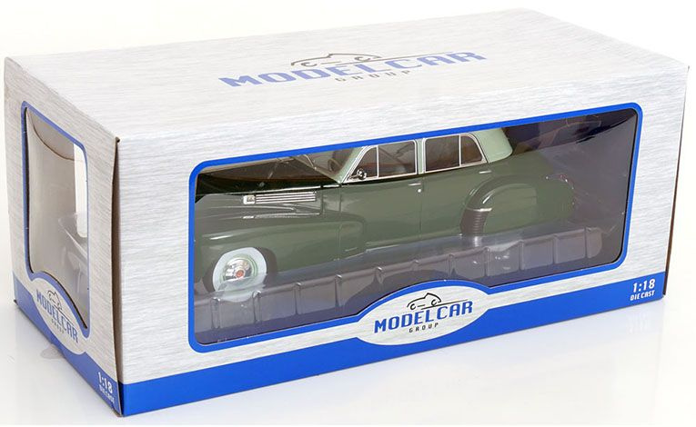 1:18 1/18 Cadillac Fleetwood 60 Sixty Special 1941 dark light green Model Car Group MCG
