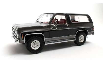1:18 1/18 Chevrolet Blazer K5 4X4 1973 1978 grey black Cult-Scale Models