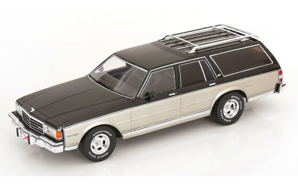 1:18 1/18 Chevrolet Caprice Estate SW Station Wagon 1985 1990 silver dark grey Model Car Group MCG