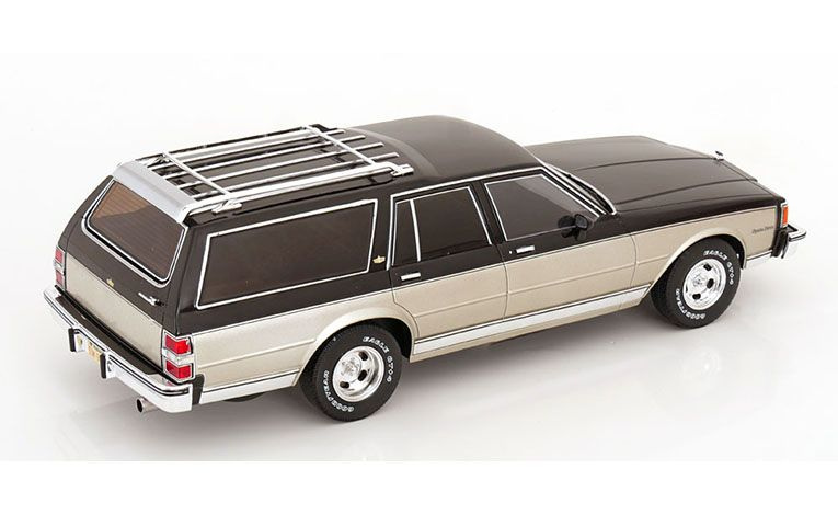 1:18 1/18 Chevrolet Caprice Estate SW Station Wagon 1985 1990 silver dark grey Model Car Group MCG