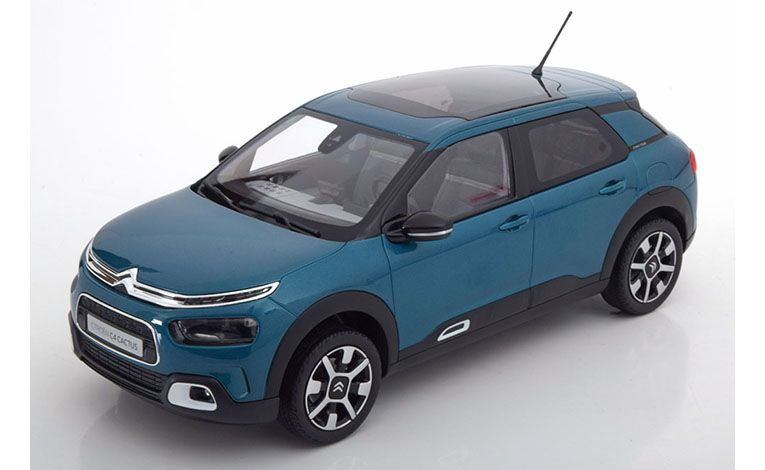 1:18 1/18 Citroen C4 Cactus 2018 2020 emerald blue Norev