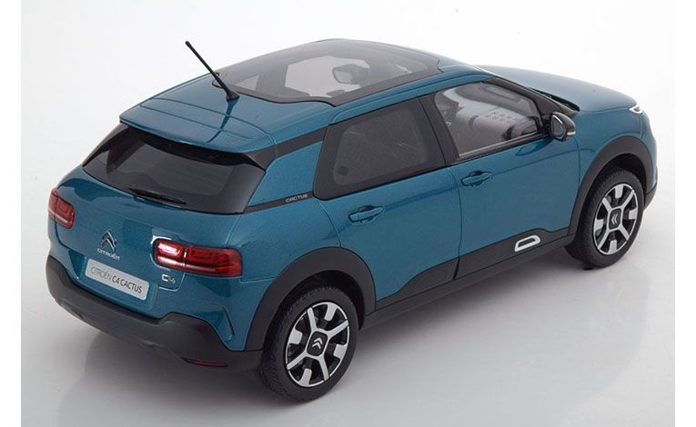 1:18 1/18 Citroen C4 Cactus 2018 2020 emerald blue Norev