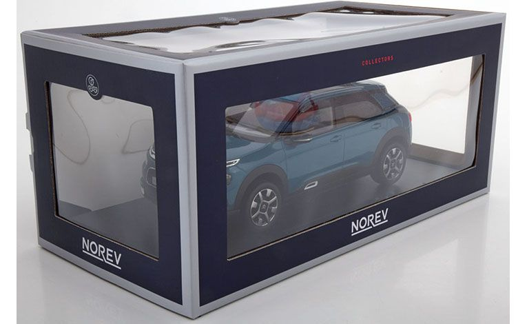 1:18 1/18 Citroen C4 Cactus 2018 2020 emerald blue Norev