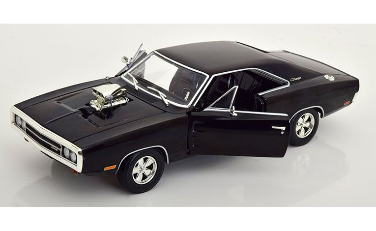 1:18 1/18 Dodge Charger Kupe 1970 crni Greenlight