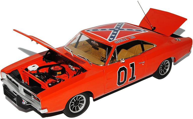 1:18 1/18 Dodge Charger No 01 General Lee 1969 TV Serija Majstori Opasnosti 1979 1985 narančasti Greenlight