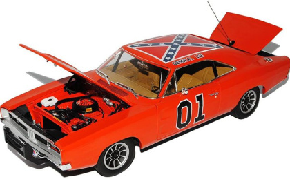 1:18 1/18 Dodge Charger No 01 General Lee 1969 TV Serija Majstori Opasnosti 1979 1985 narančasti Greenlight