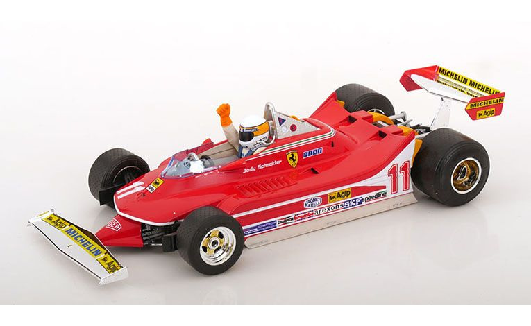 1:18 1/18 Ferrari F1 312 T4 Sieger No 11 Winner GP Monza Italy Jody Scheckter 1979 red Bburago