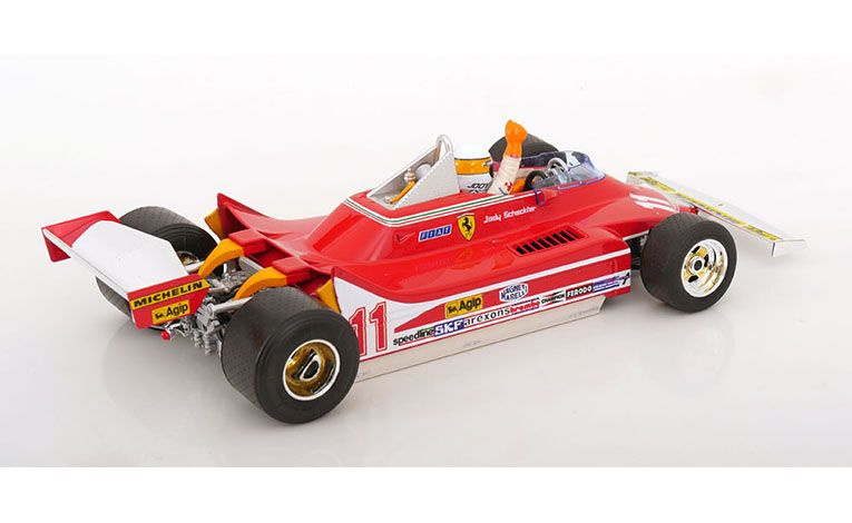1:18 1/18 Ferrari F1 312 T4 Sieger No 11 Winner GP Monza Italy Jody Scheckter 1979 red Bburago