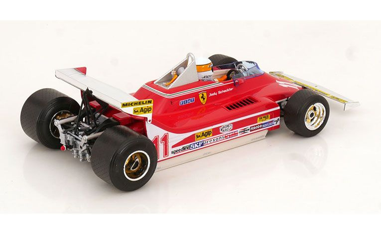 1:18 1/18 Ferrari F1 312 T4 Sieger No 11 Winner GP Monaco Jody Scheckter 1979 red Bburago