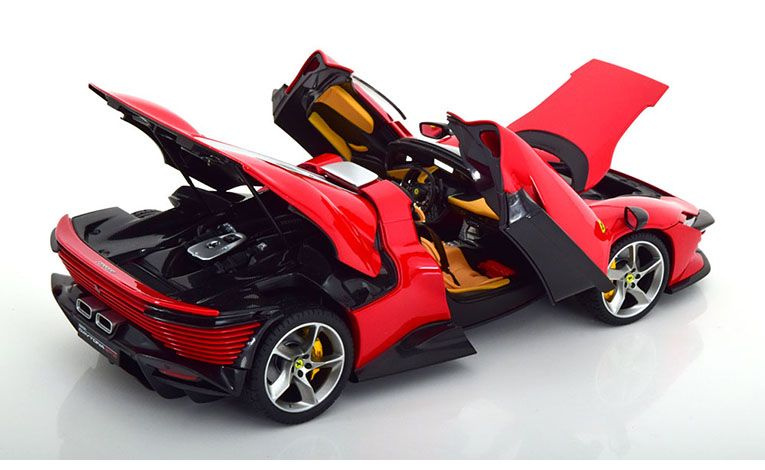 1:18 1/18 Ferrari Daytona SP3 with removable hard top 2022 2025 red corsa 322 Bburago Signature Series