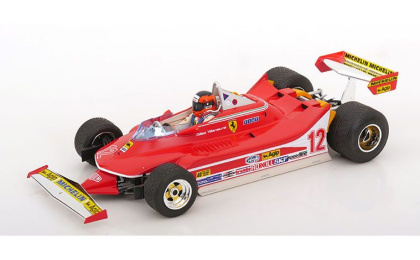 1:18 1/18 Ferrari F1 312 T4 Sieger No 12 Winner GP Watkins Glen SAD Gilles Villeneuve 1979 red Bburago