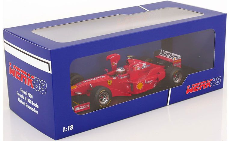1:18 1/18 Ferrari F1 F300 No 3 GP Imola Italy Michael Schumacher 1998 Marlboro Schell Werk83