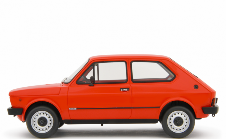 1:18 1/18 Fiat 127 L 1977 1981 arancio red Laudoracing-Models