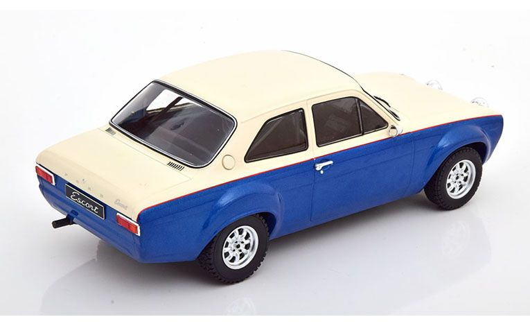 1:18 1/18 Ford Escort Serija 1 RS 1600 1974 1975 plavo bijeli Ixo