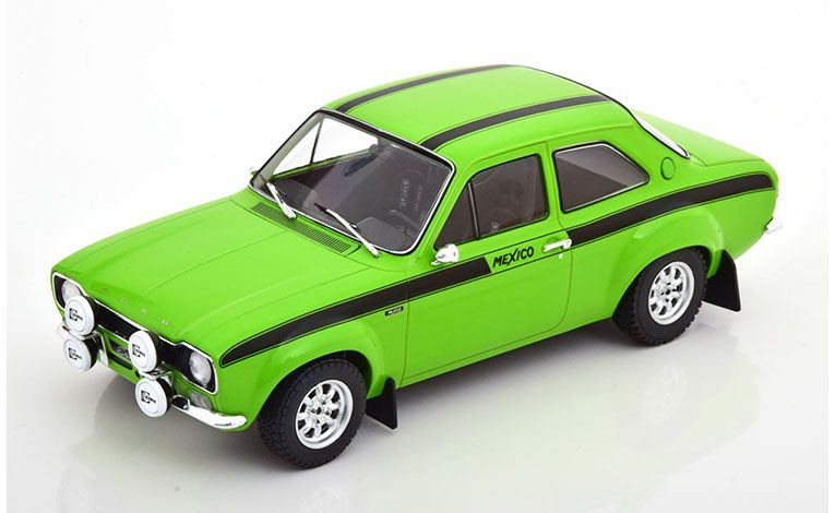 1:18 1/18 Ford Escort Mark 1 RS 1600 Mexico 1974 1975 green black Ixo 