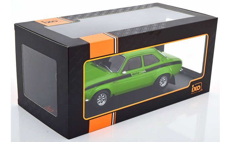 1:18 1/18 Ford Escort Mark 1 RS 1600 Mexico 1974 1975 green black Ixo 
