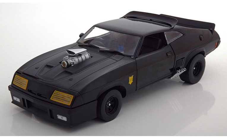 1:18 1/18 Ford Falcon XB V8 Interceptor 1973 matt black film Mad Max 1 Mel Gibson 1979 Greenlight