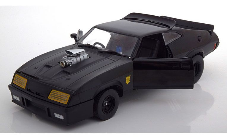 1:18 1/18 Ford Falcon XB V8 Interceptor 1973 matt black film Mad Max 1 Mel Gibson 1979 Greenlight