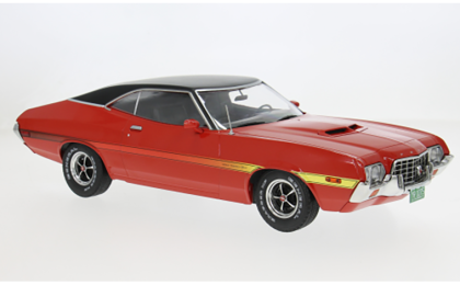 1:18 1/18 Ford Gran Torino Sport Coupe 1972 red black Ixo 