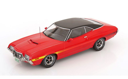 1:18 1/18 Ford Gran Torino Sport Coupe 1972 red black Ixo 